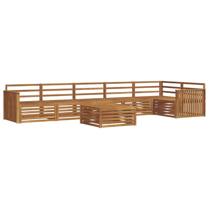 Set di divani da esterno 7 pcs Naturale | homemem39