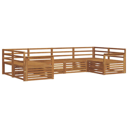Set di divani da esterno 6 pcs Naturale