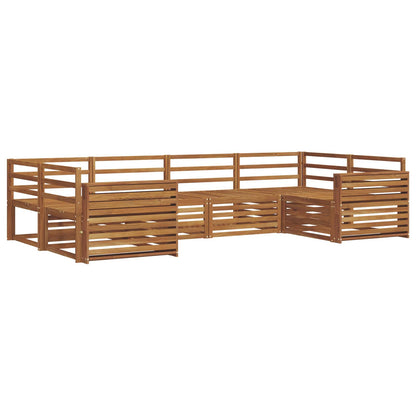 Set di divani da esterno 6 pcs Naturale | homemem39