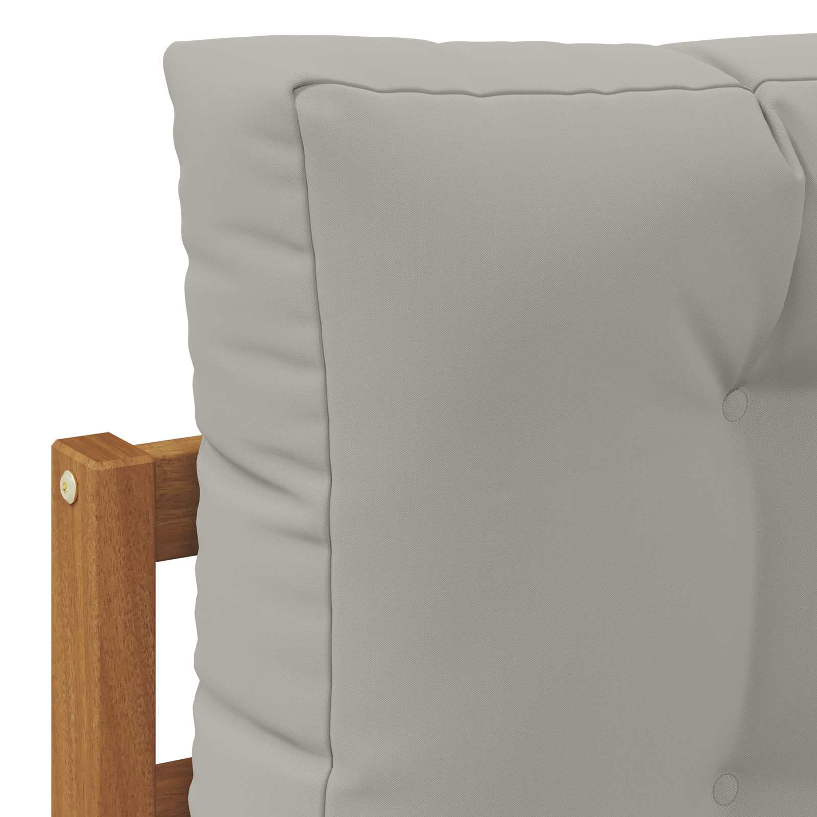 Set di divani da esterno 7 pcs Grigio Naturale e Chiaro | homemem39