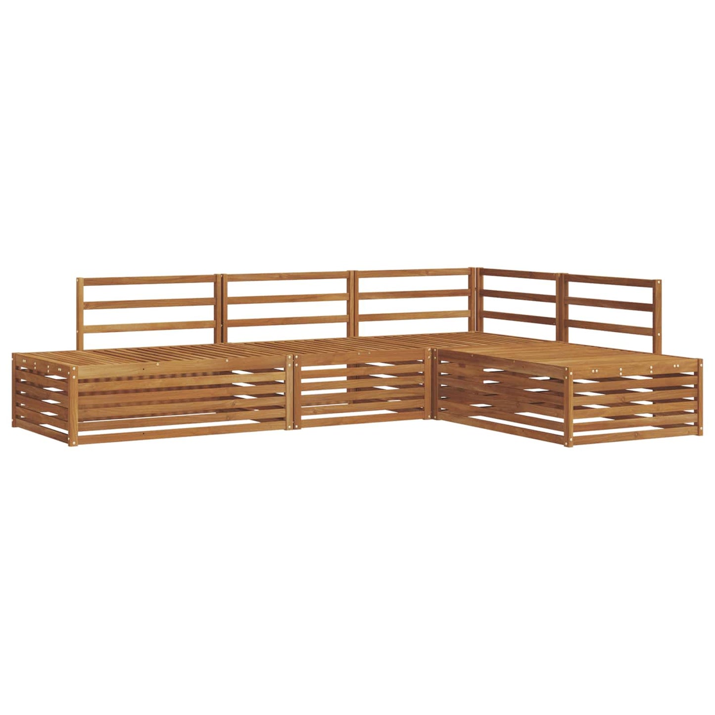 Set di divani da esterno 4 Pezzo Naturale | homemem39