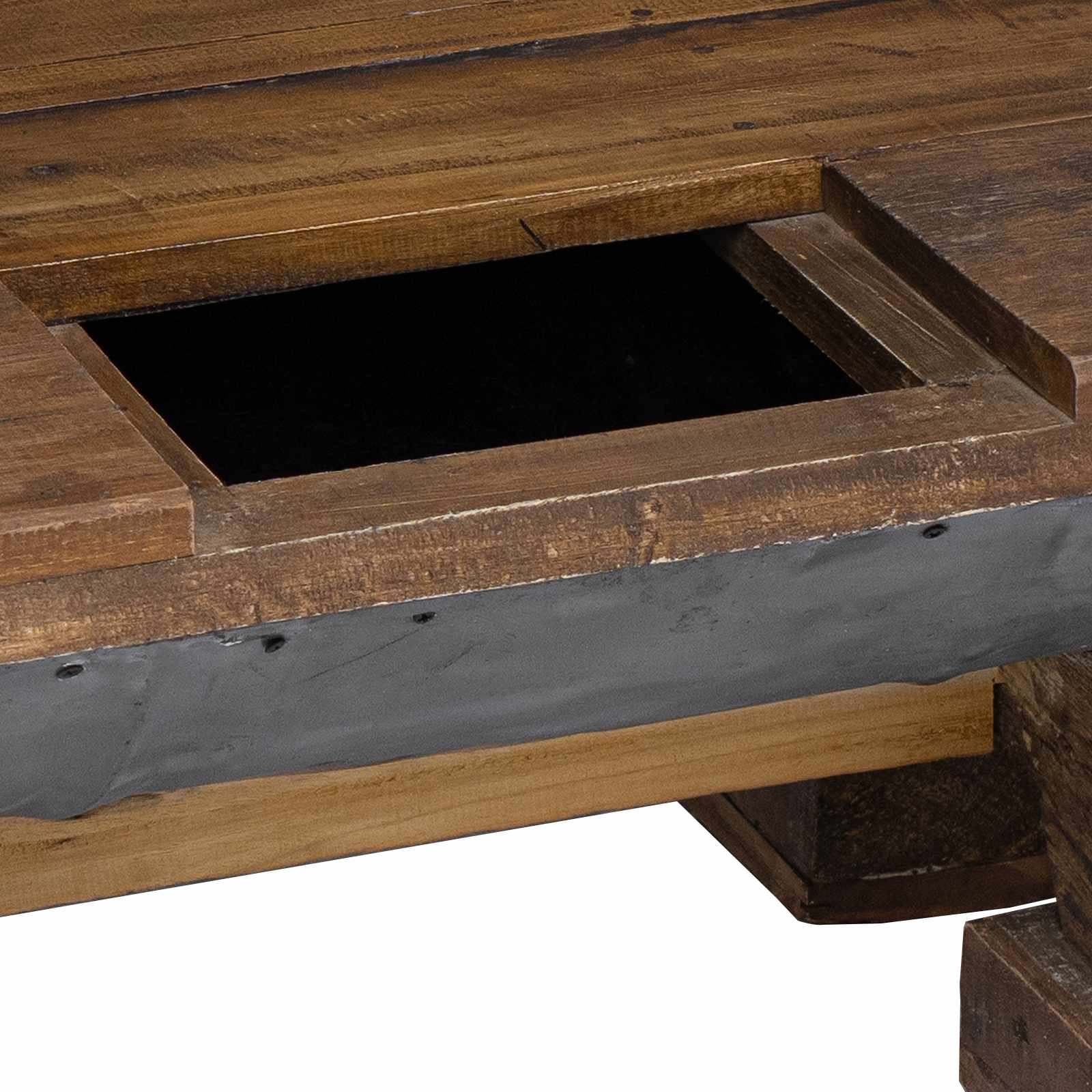 Tavolino da salotto Naturale 90 x 50 x 35 cm legno | homemem39