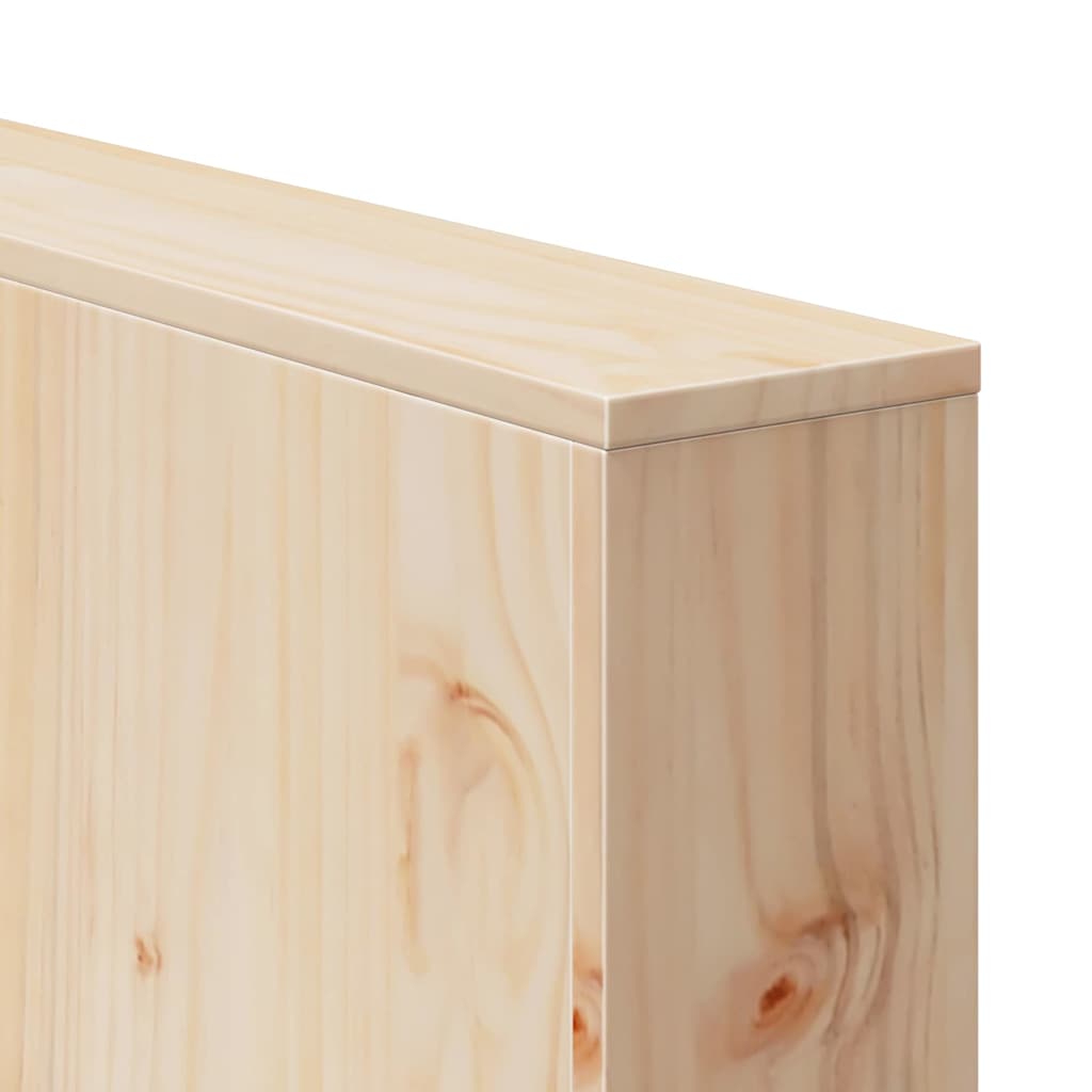 Divano da giardino Naturale 134 x 60 x 62 cm Pino massello