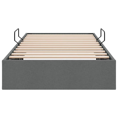 Letto con Contenitore Grigio Scuro 203 x 100 cm Tessuto | homemem39