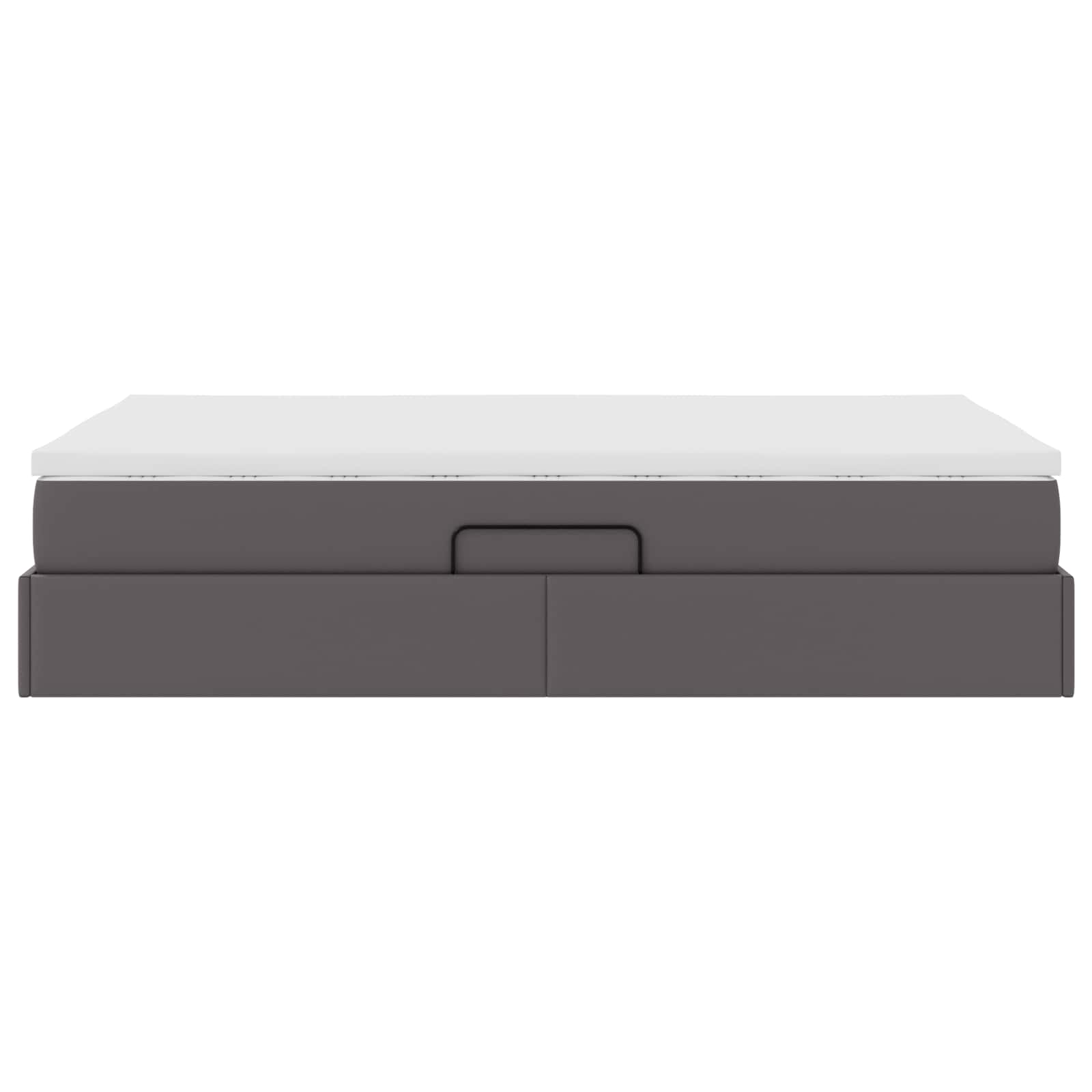 Letto con contenitore e materasso Grigio 120 x 190 cm | homemem39