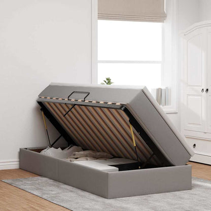 Letto con contenitore e materasso Talpa 100 x 200 cm Poliestere | homemem39