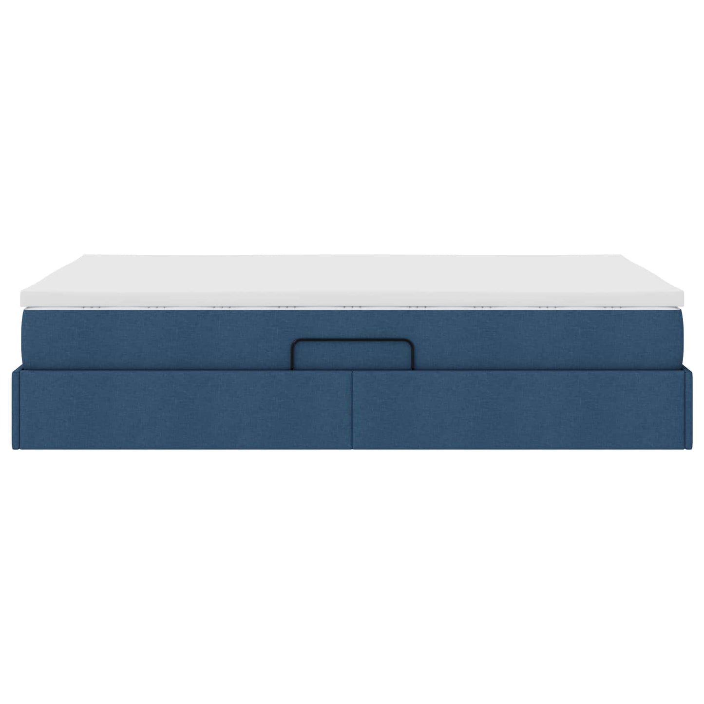 Letto con contenitore e materasso Blu 120 x 190 cm Poliestere | homemem39