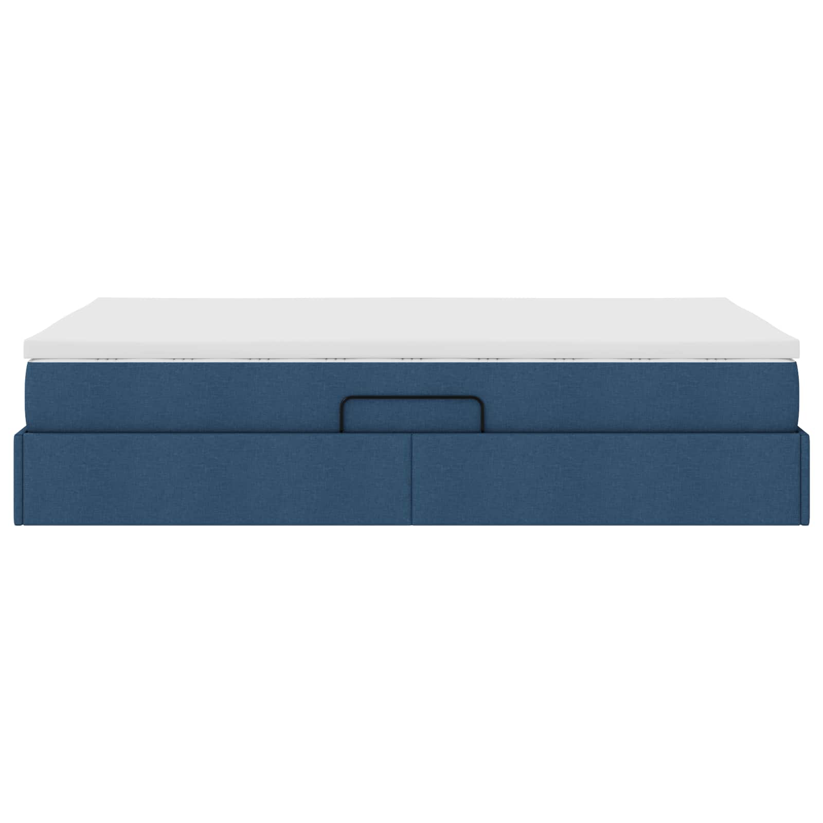 Letto con contenitore e materasso Blu 120 x 190 cm Poliestere | homemem39