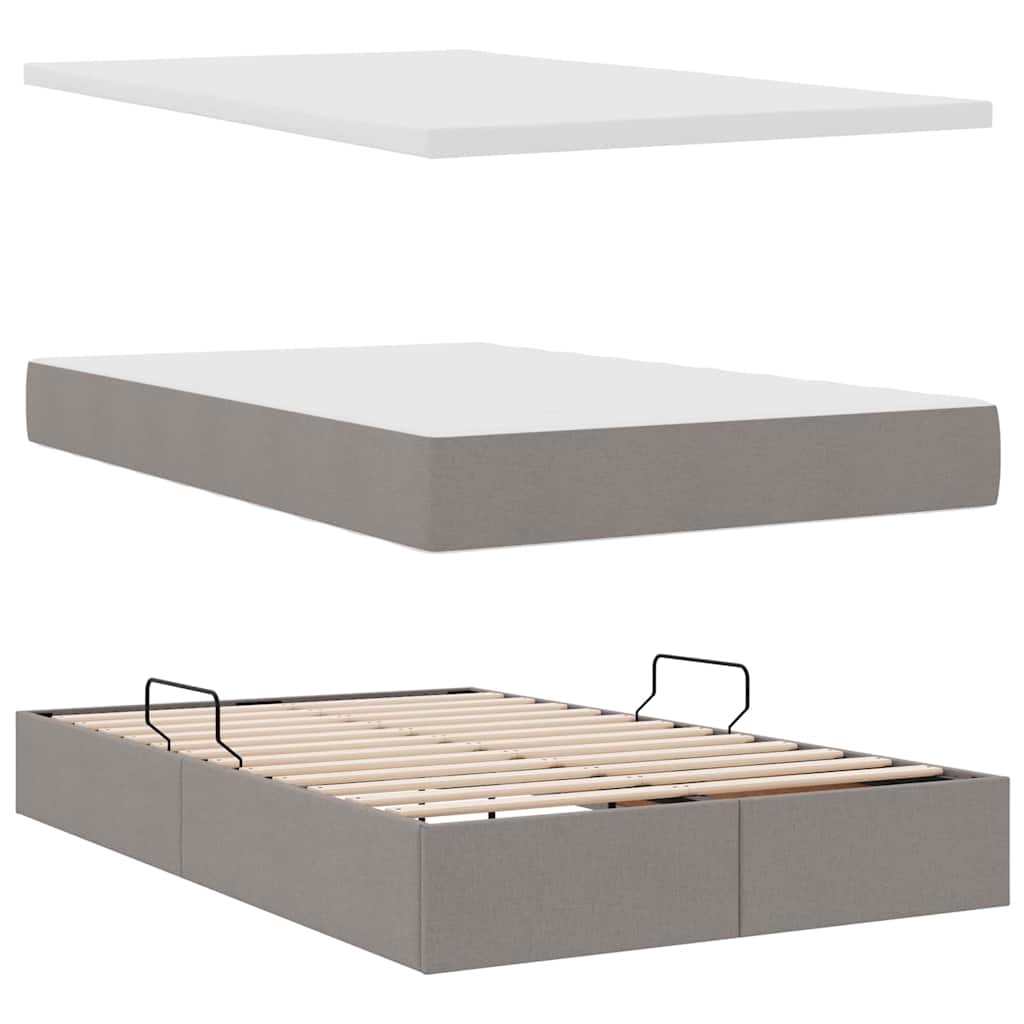 Letto con contenitore e materasso Talpa 120 x 200 cm Poliestere | homemem39