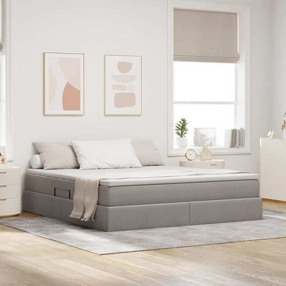 Letto con contenitore e materasso Talpa 180 x 200 cm Poliestere | homemem39