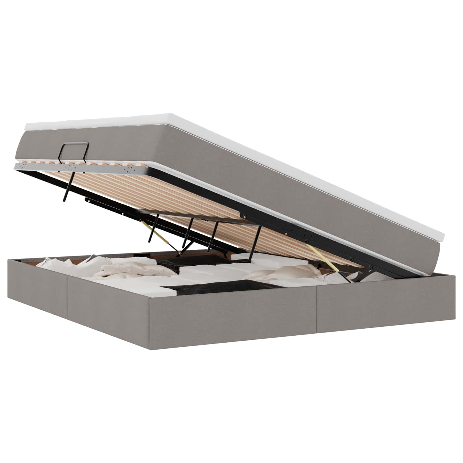 Letto con contenitore e materasso Talpa 180 x 200 cm Poliestere | homemem39