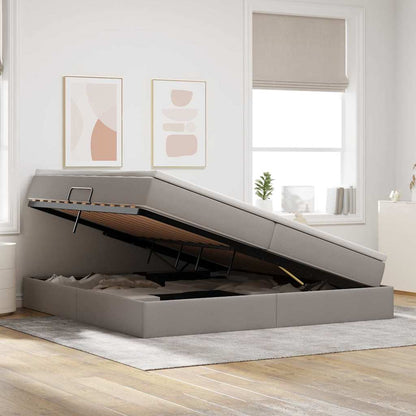 Letto con contenitore e materasso Talpa 200 x 200 cm Poliestere | homemem39