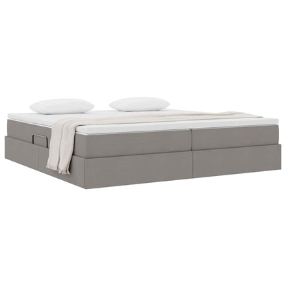 Letto con contenitore e materasso Talpa 200 x 200 cm Poliestere | homemem39