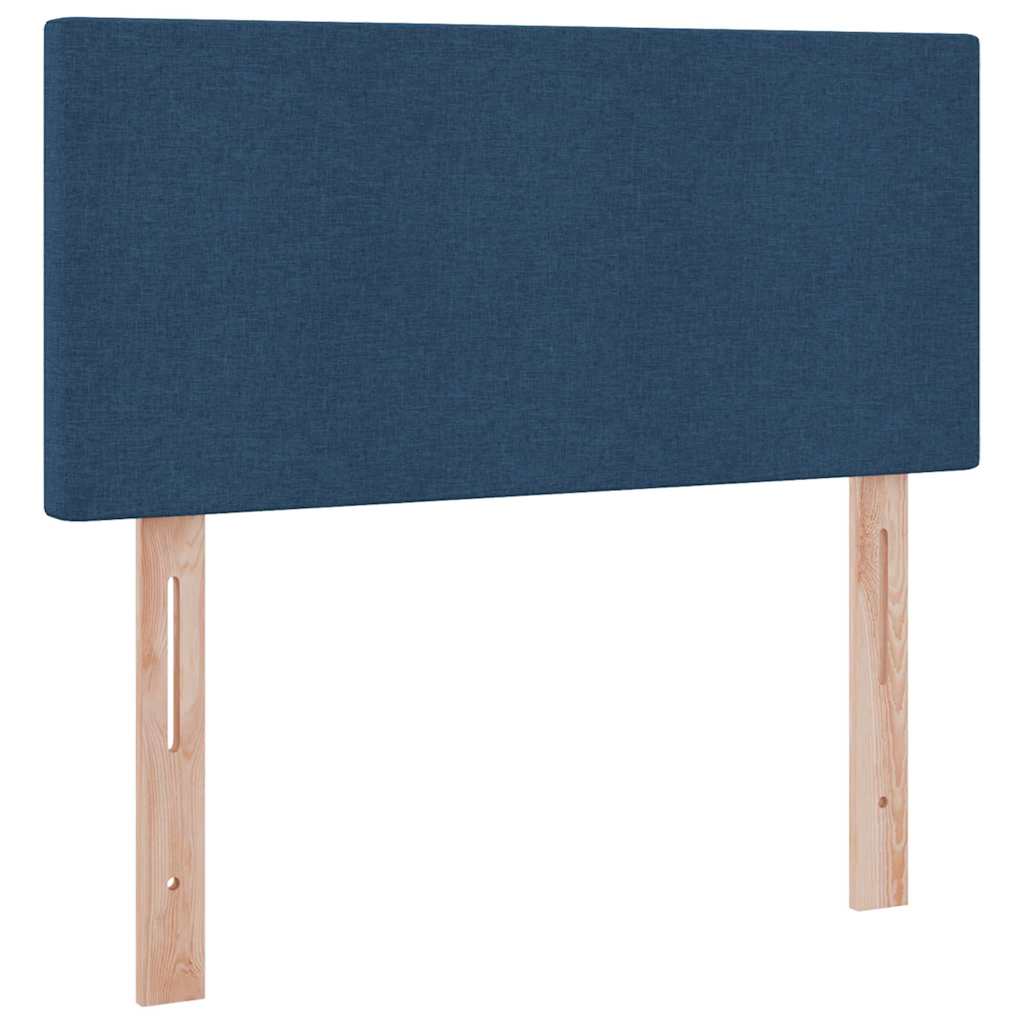 Letto con contenitore e materasso con materasso Blu 90 x 200 cm | homemem39