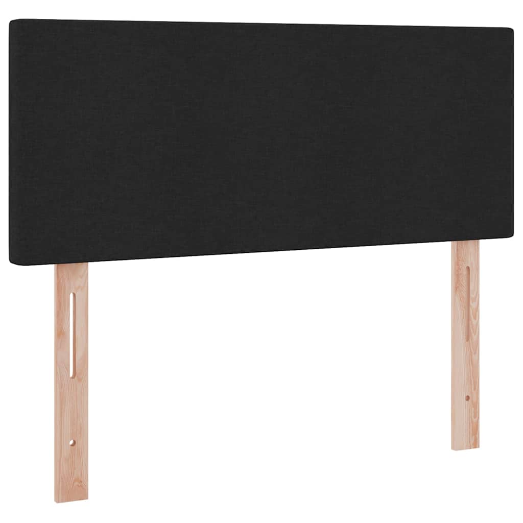 Letto con contenitore e materasso Nero 120 x 200 cm | homemem39