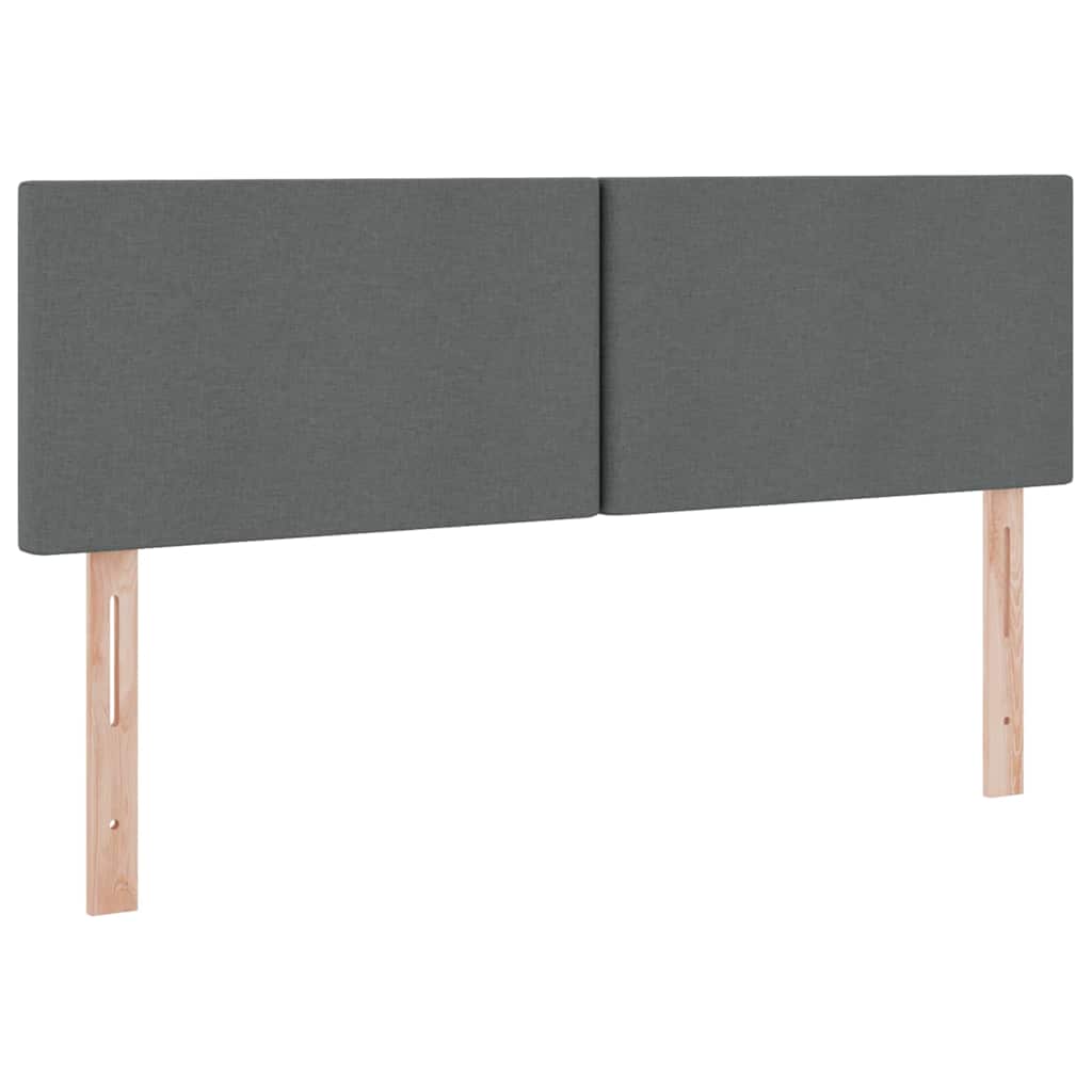 Letto con contenitore e materasso Grigio scuro 140 x 190 cm | homemem39