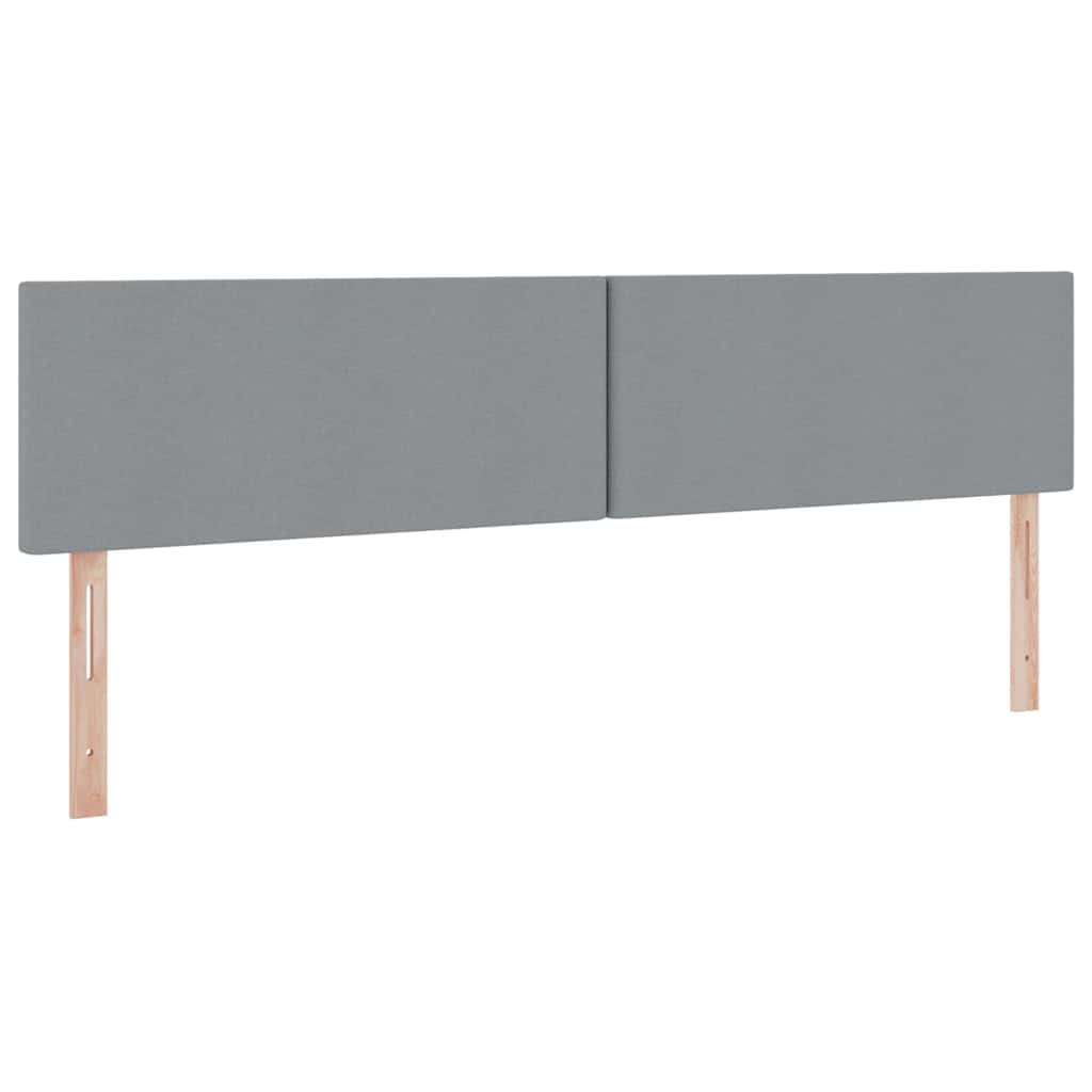 Letto con contenitore e materasso Grigio chiaro 200 x 200 cm | homemem39