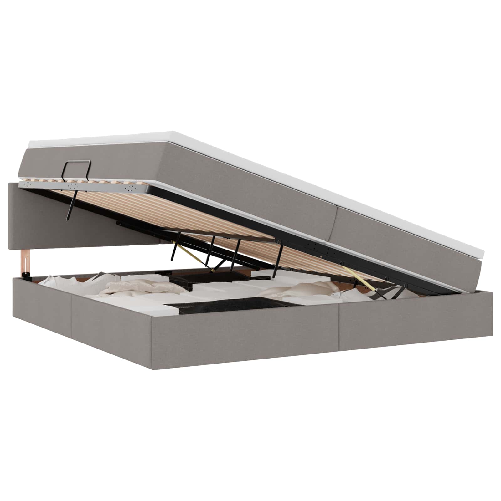 Letto con contenitore e materasso Talpa 200 x 200 cm | homemem39