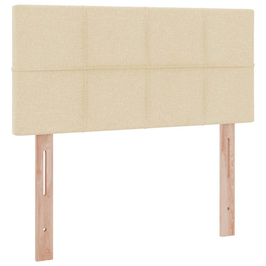 Letto con contenitore e materasso Crema 90 x 200 cm | homemem39