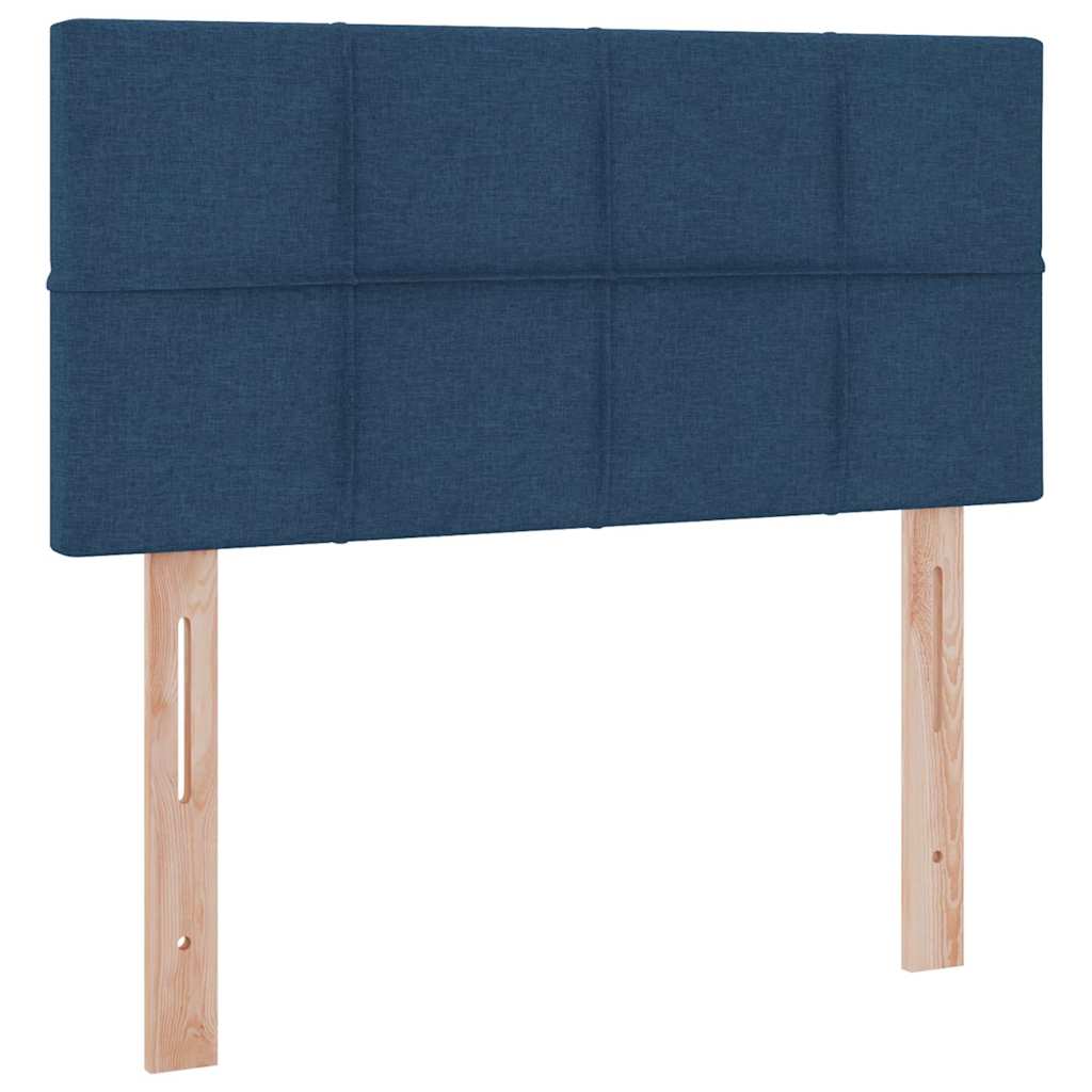 Letto con contenitore e materasso con materasso Blu 90 x 200 cm | homemem39