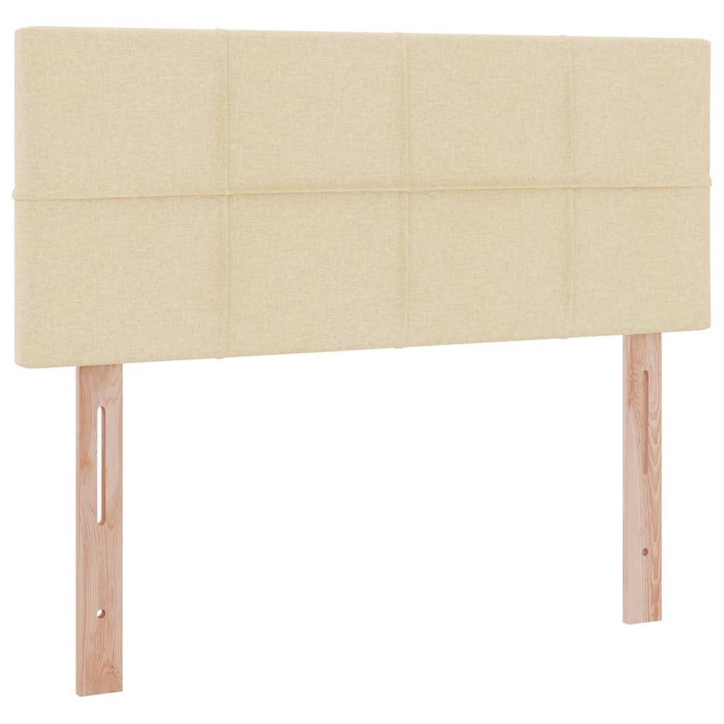 Letto con contenitore e materasso Crema 120 x 200 cm | homemem39