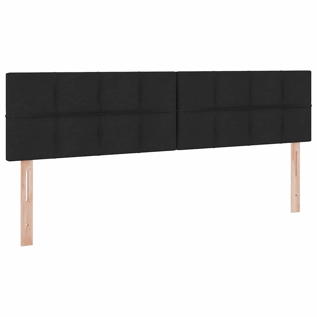 Letto con contenitore e materasso Nero 160 x 200 cm | homemem39