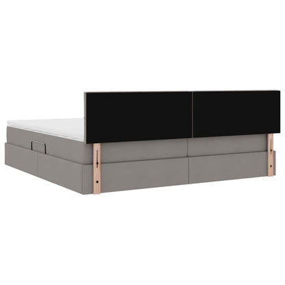 Letto con contenitore e materasso Talpa 200 x 200 cm