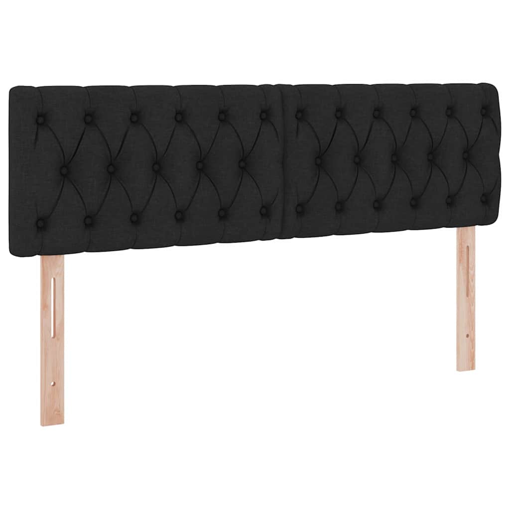 Letto con contenitore e materasso Nero 140 x 200 cm | homemem39