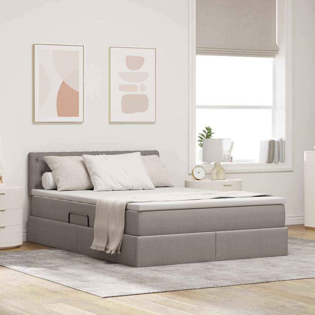Letto con contenitore e materasso Talpa 140 x 200 cm | homemem39