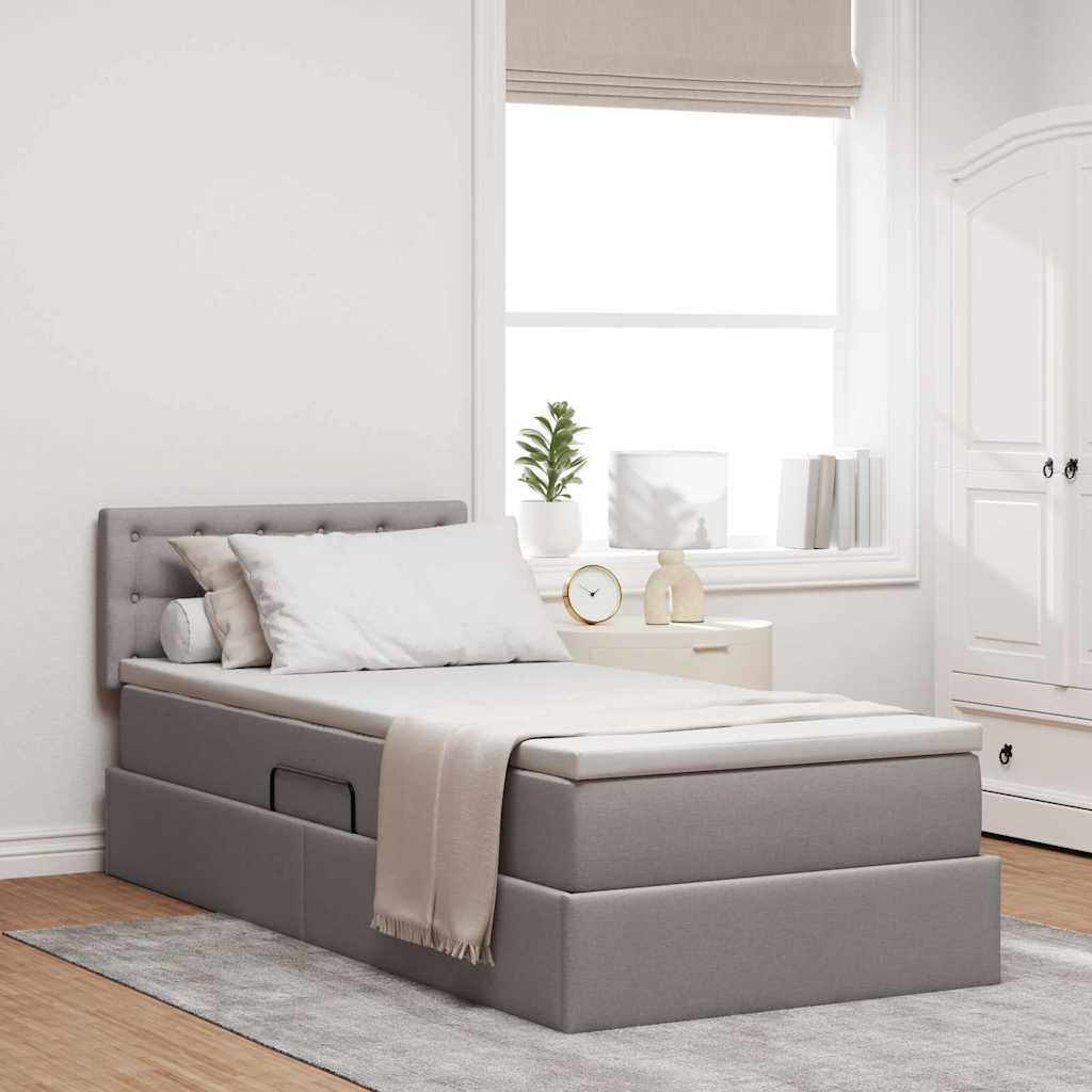 Letto con contenitore e materasso Talpa 100 x 200 cm