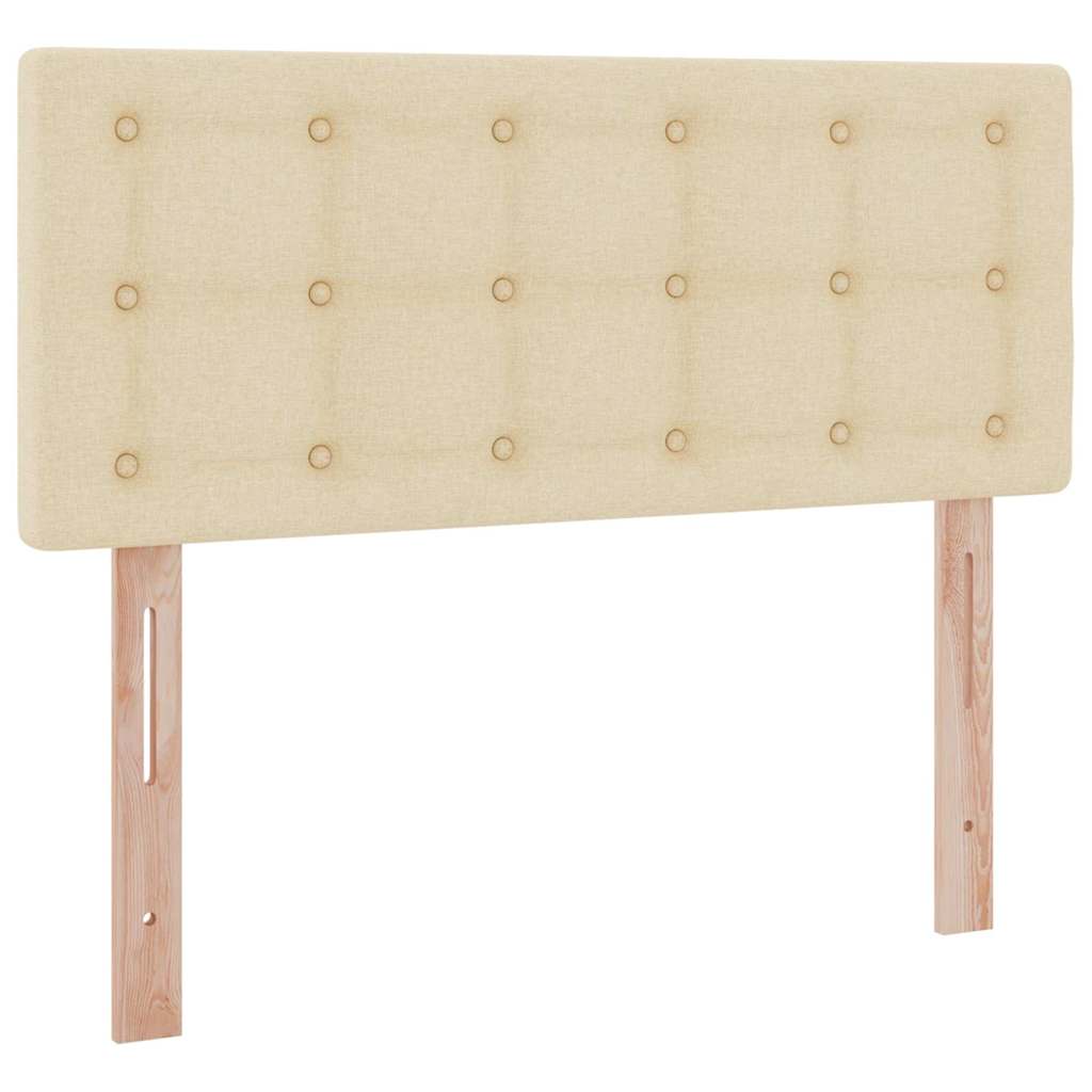 Letto con contenitore e materasso Crema 120 x 190 cm | homemem39