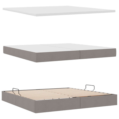 Letto con contenitore e materasso Talpa 200 x 200 cm | homemem39