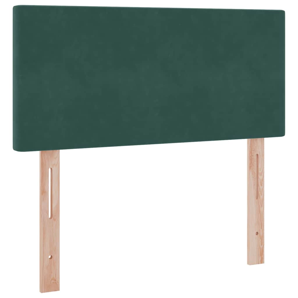Letto con Contenitore Verde Scuro 90 x 200 cm Velluto | homemem39