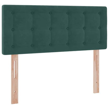 Letto con Contenitore Verde Scuro 120 x 200 cm Velluto