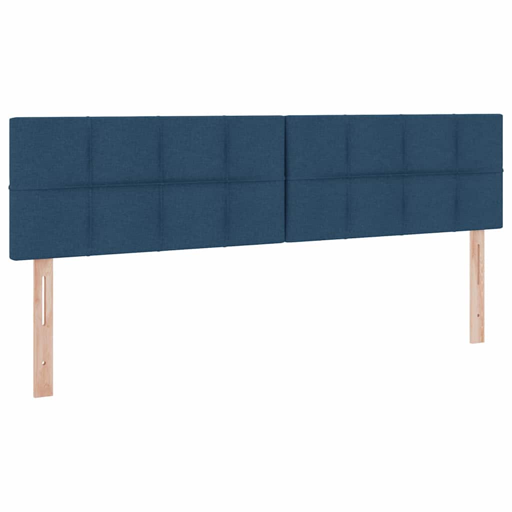Letto con Contenitore Blu 200 x 200 cm Pelle Sintetica | homemem39