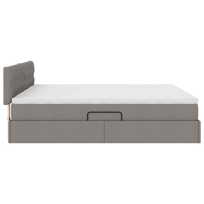 Letto con Contenitore Talpa 180 x 200 cm Pelle Sintetica