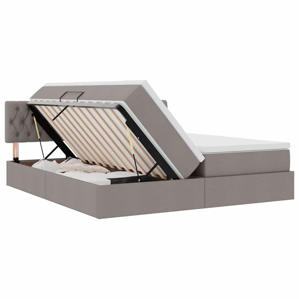 Letto con Contenitore Talpa 200 x 200 cm Pelle Sintetica | homemem39