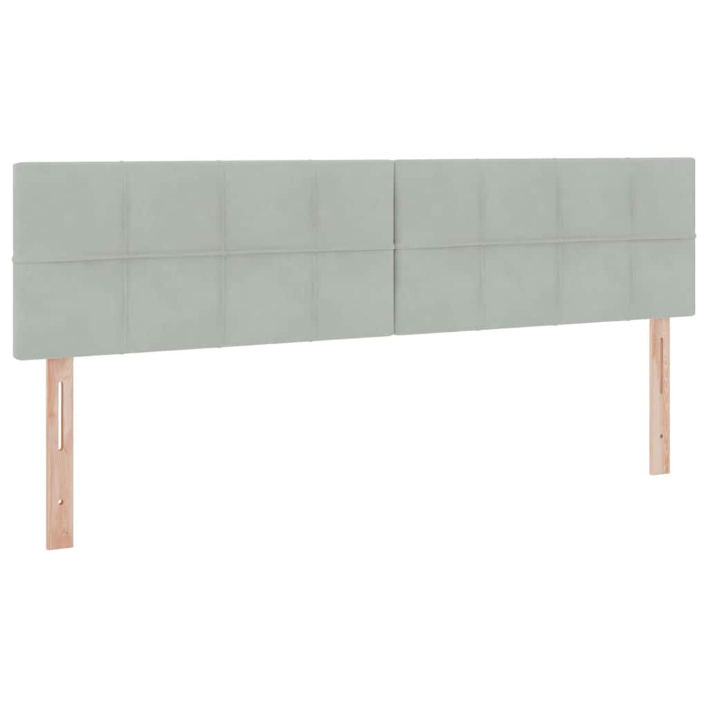 Letto con Contenitore con materasso Grigio chiaro 90 x 200 cm | homemem39