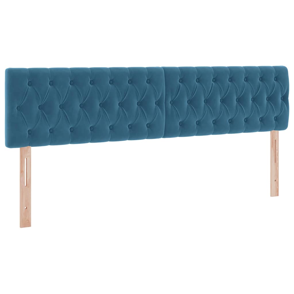 Letto con Contenitore con materasso Blu Scuro 100 x 200 cm | homemem39