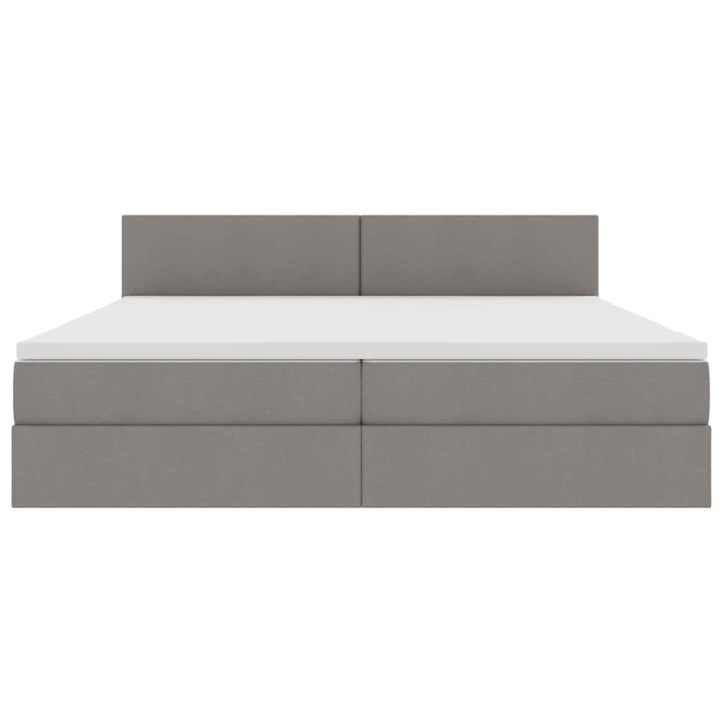 Letto con contenitore e LED con led Talpa 200 x 200 cm Tessuto | homemem39