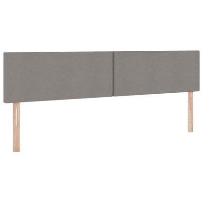 Letto con contenitore LED e materasso Tortora 200 x 200 cm