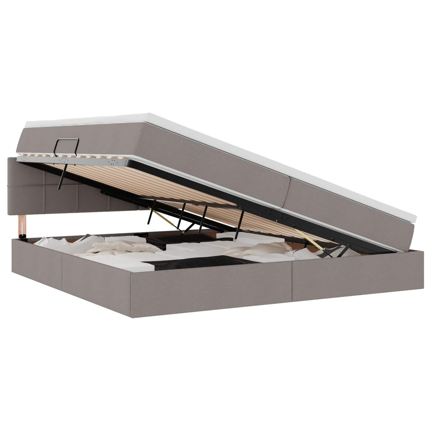 Letto con contenitore e LED Talpa 200 x 200 cm Poliestere