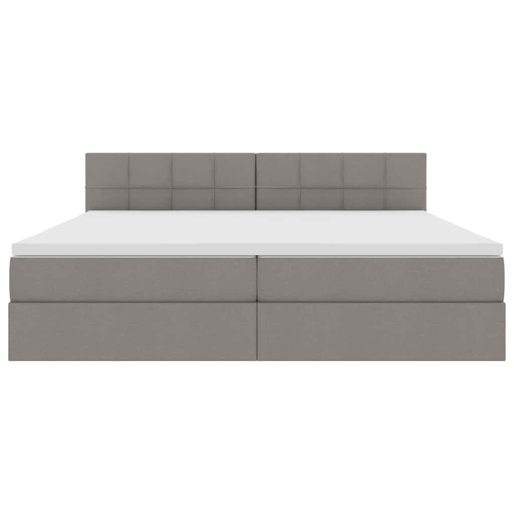 Letto con contenitore e LED con led Talpa 200 x 200 cm Tessuto | homemem39