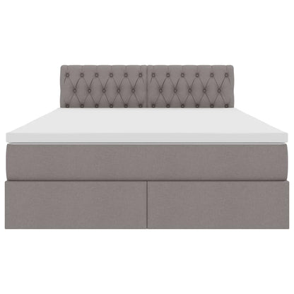 Letto con contenitore e LED Talpa 140 x 190 cm Poliestere