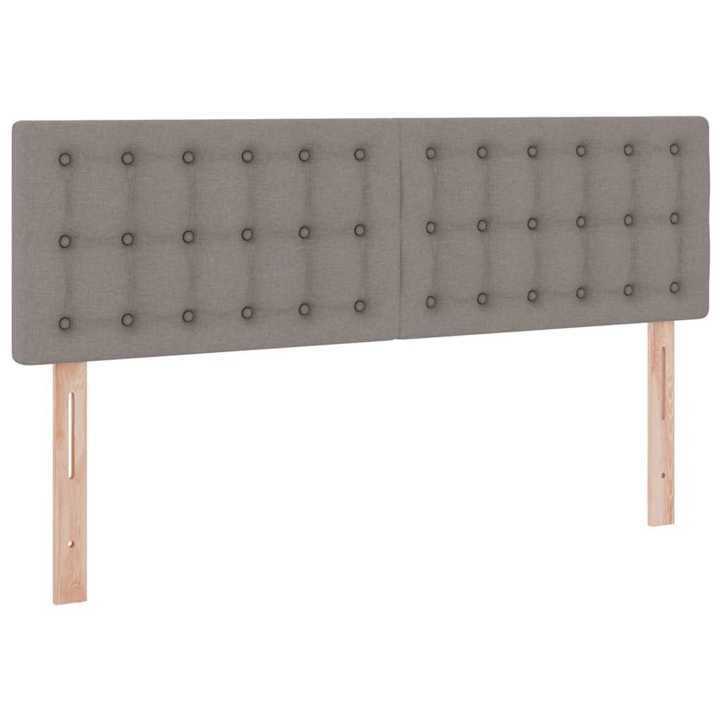 Letto con contenitore e LED con led Talpa 140 x 200 cm Tessuto | homemem39