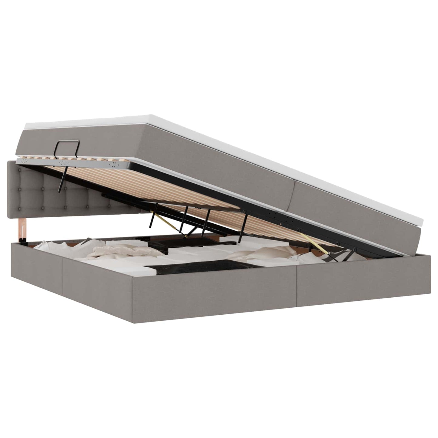 Letto con contenitore e LED Talpa 200 x 200 cm Poliestere