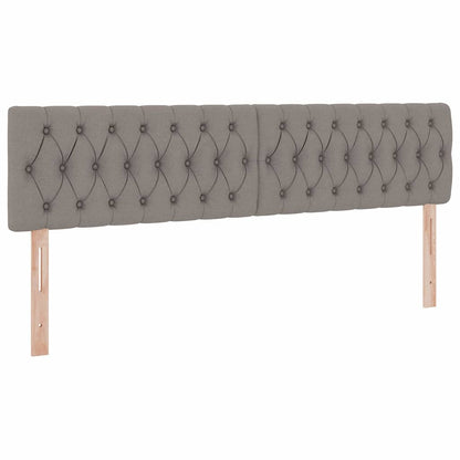 Letto con contenitore LED e materasso Tortora 180 x 200 cm