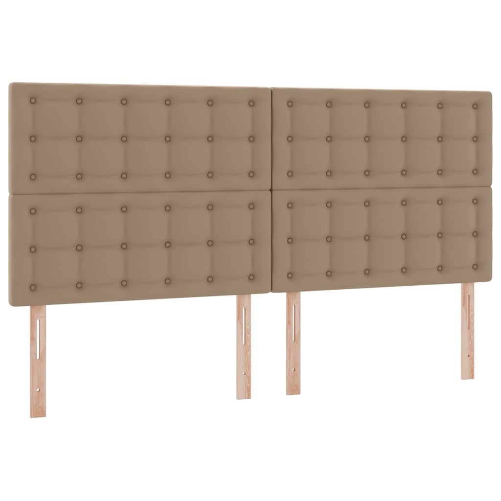 Letto con Contenitore Cappuccino 200 x 200 cm Pelle Sintetica | homemem39