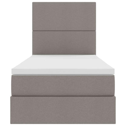 Letto con contenitore e materasso Talpa 90 x 190 cm Tessuto | homemem39