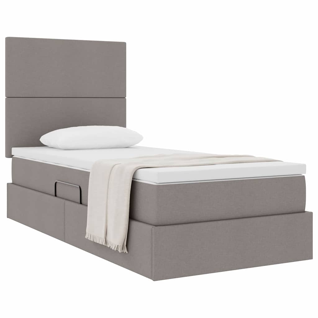 Letto con contenitore e materasso Talpa 90 x 200 cm Tessuto | homemem39